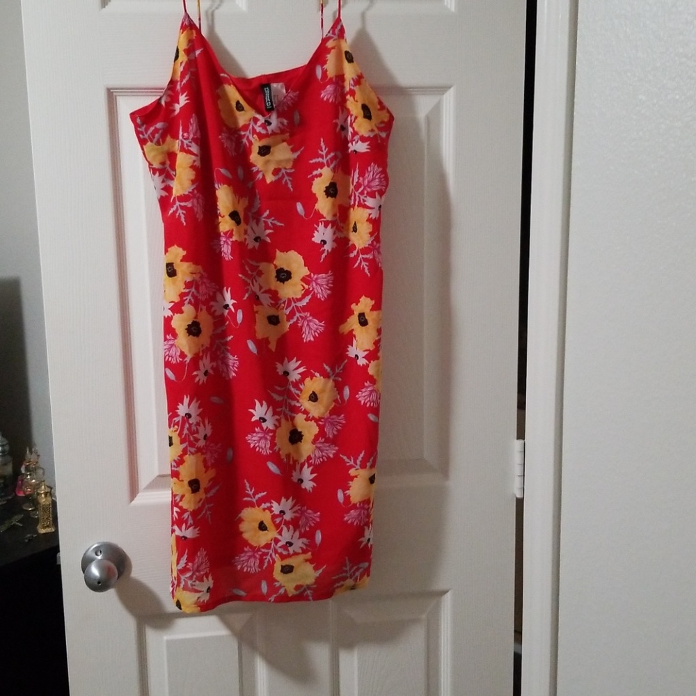 Floral Midi Dress Size 12